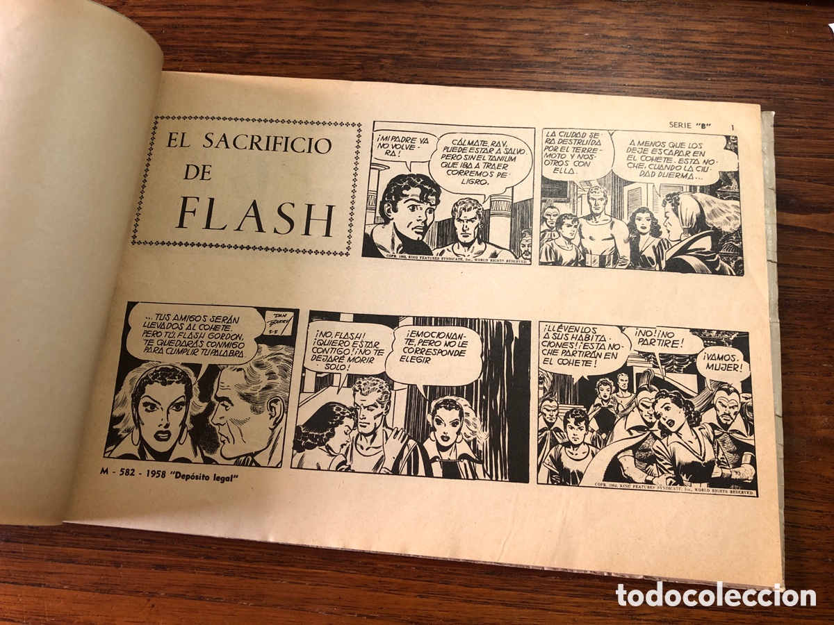C&oacute;mics: C&oacute;mic Colecci&oacute;n H&eacute;roes modernos. Serie B n&ordm; 5 flash gordon - Foto 6