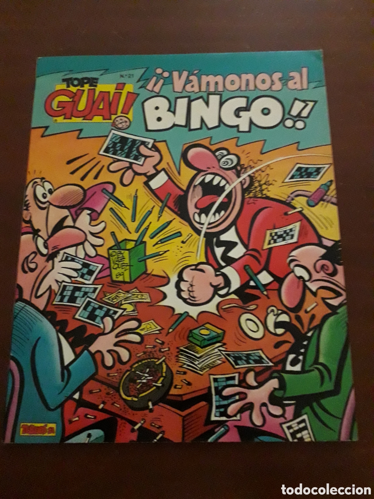 C&oacute;mics: &iexcl;&iexcl; V&aacute;monos al Bingo !!. V&aacute;zquez. Colecci&oacute;n Tope Guay num 21. - Foto 1