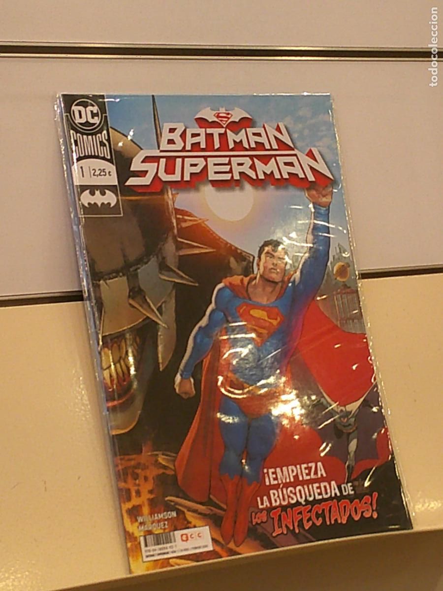 C&oacute;mics: BATMAN/SUPERMAN VOL. 2 N&ordm; 1 DC COMICS - ECC - Foto 1