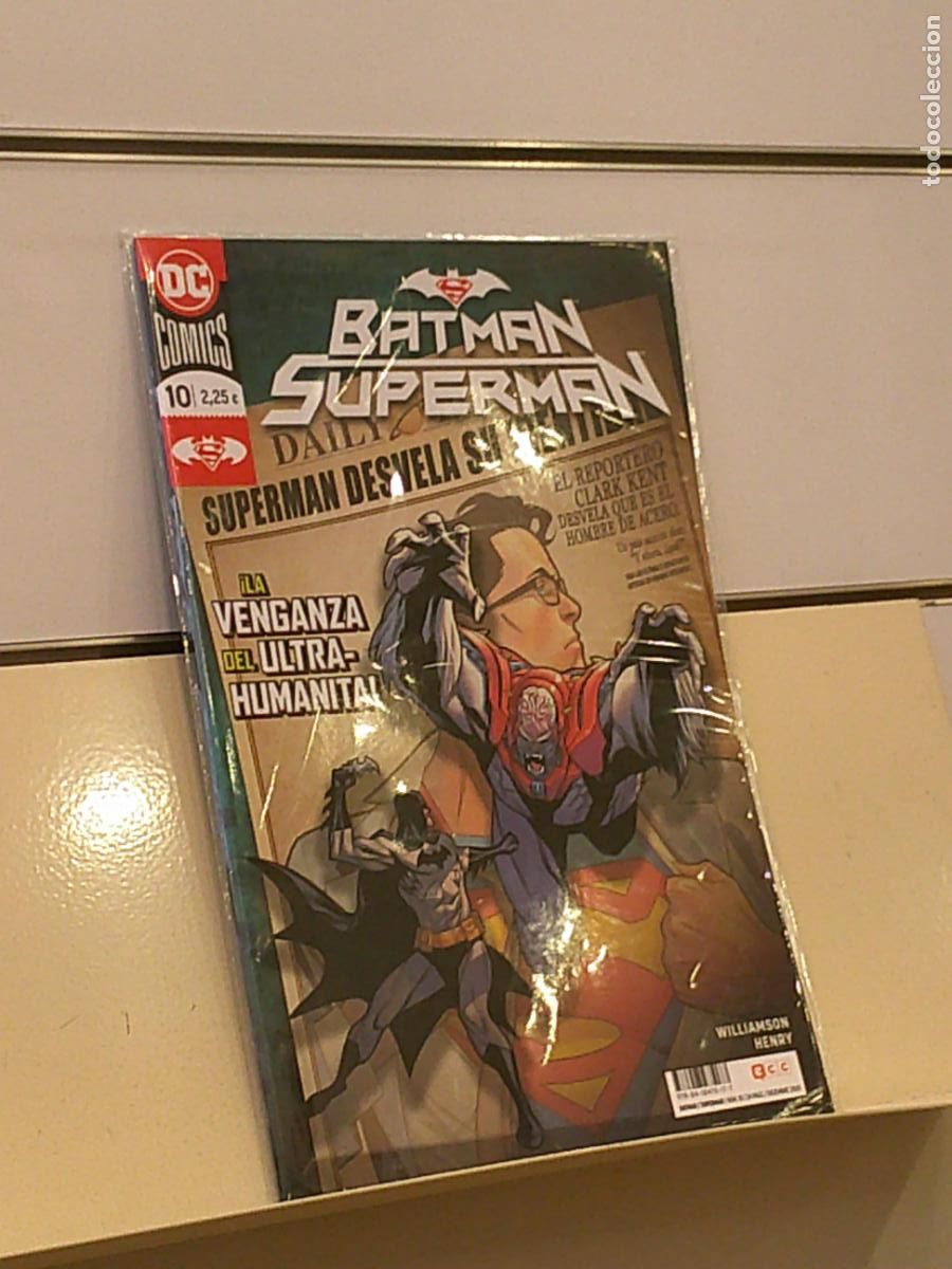 C&oacute;mics: BATMAN/SUPERMAN VOL. 2 N&ordm; 10 DC COMICS - ECC - Foto 1