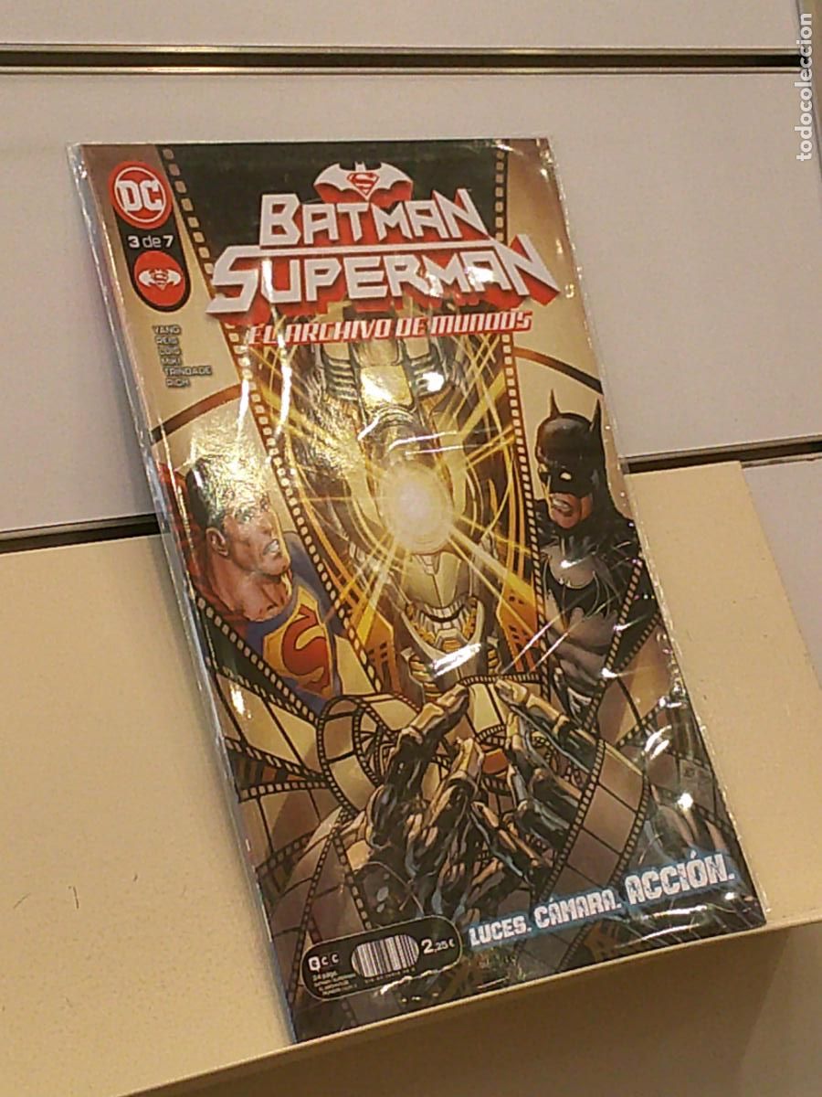 C&oacute;mics: BATMAN/SUPERMAN EL ARCHIVO DE MUNDOS N&ordm; 3 DE 7 DC COMICS - ECC - Foto 1