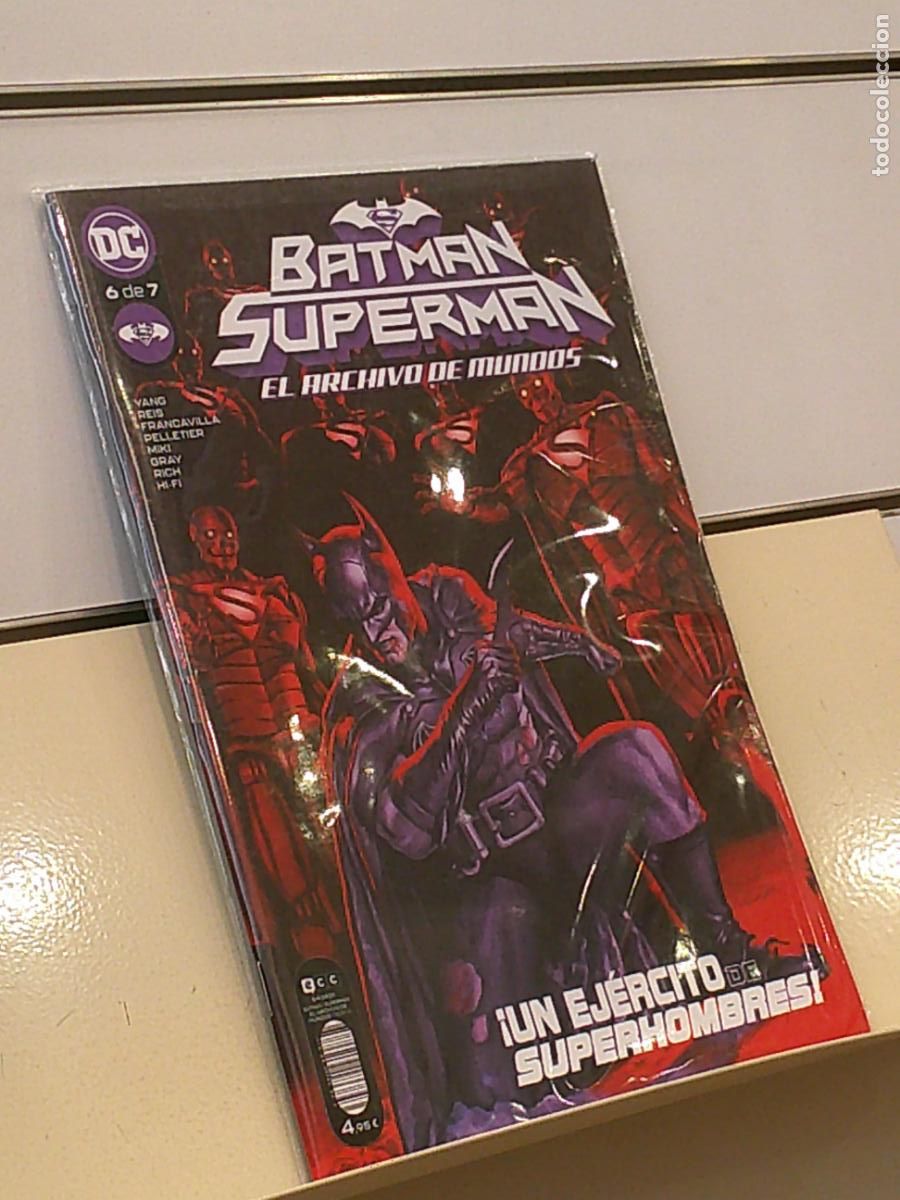 C&oacute;mics: BATMAN/SUPERMAN EL ARCHIVO DE MUNDOS N&ordm; 6 DE 7 DC COMICS - ECC - Foto 1