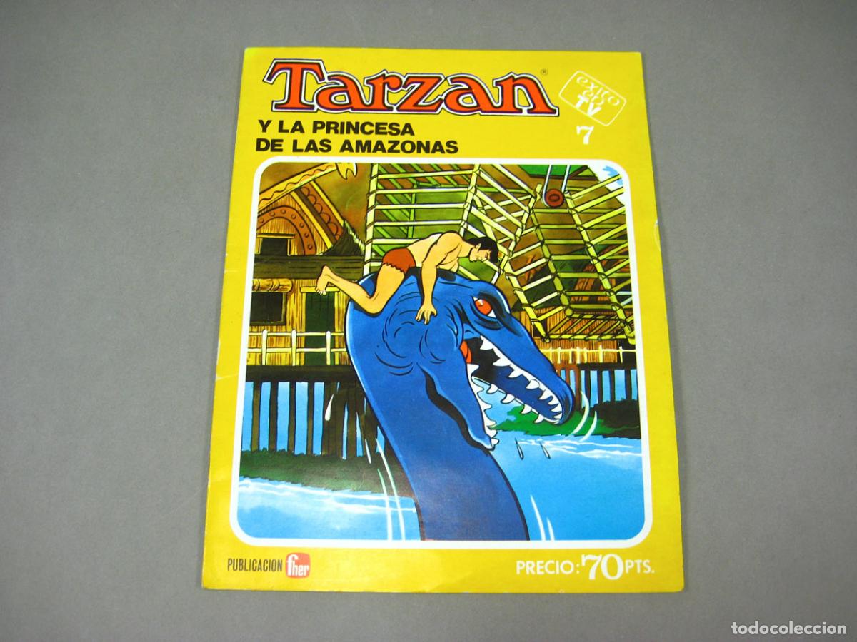 C&oacute;mics: COMIC DE TARZAN N&ordm; 7. TARZAN Y LA PRINCESA DE LAS AMAZONAS - Foto 1