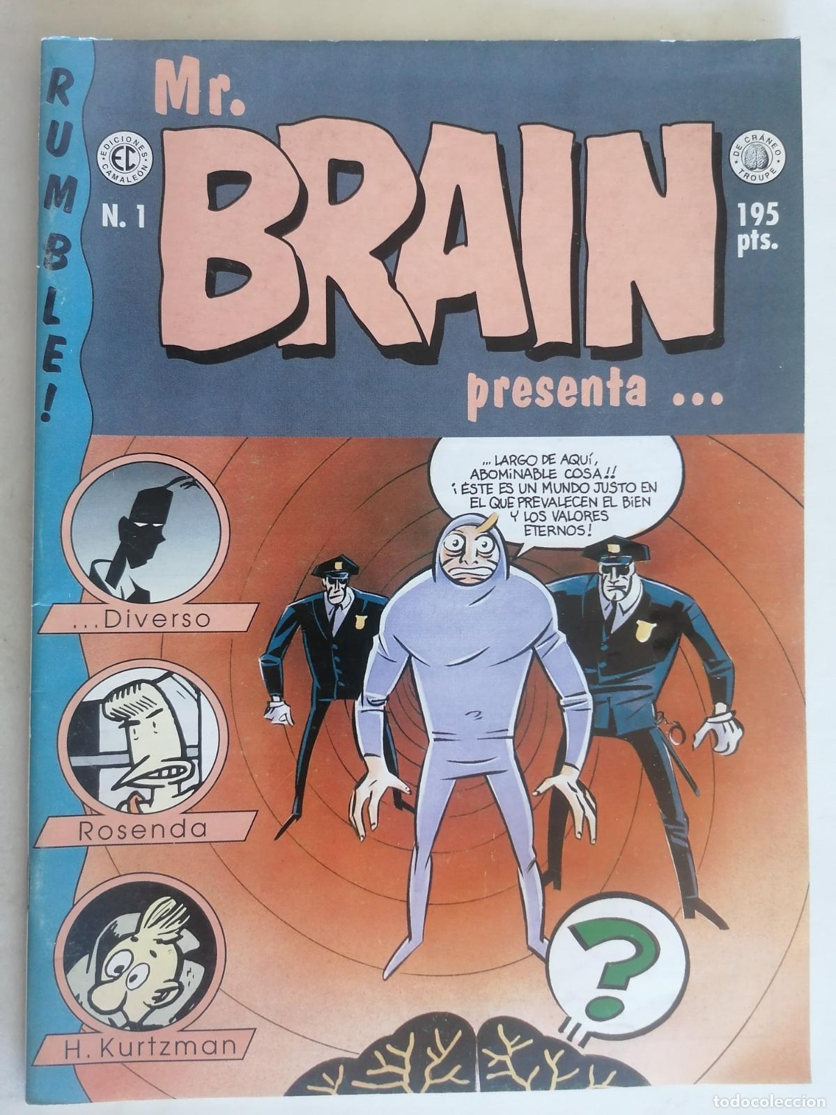 C&oacute;mics: MR BRAIN N&ordm; 1. EDICIONES CAMALEON - Foto 1