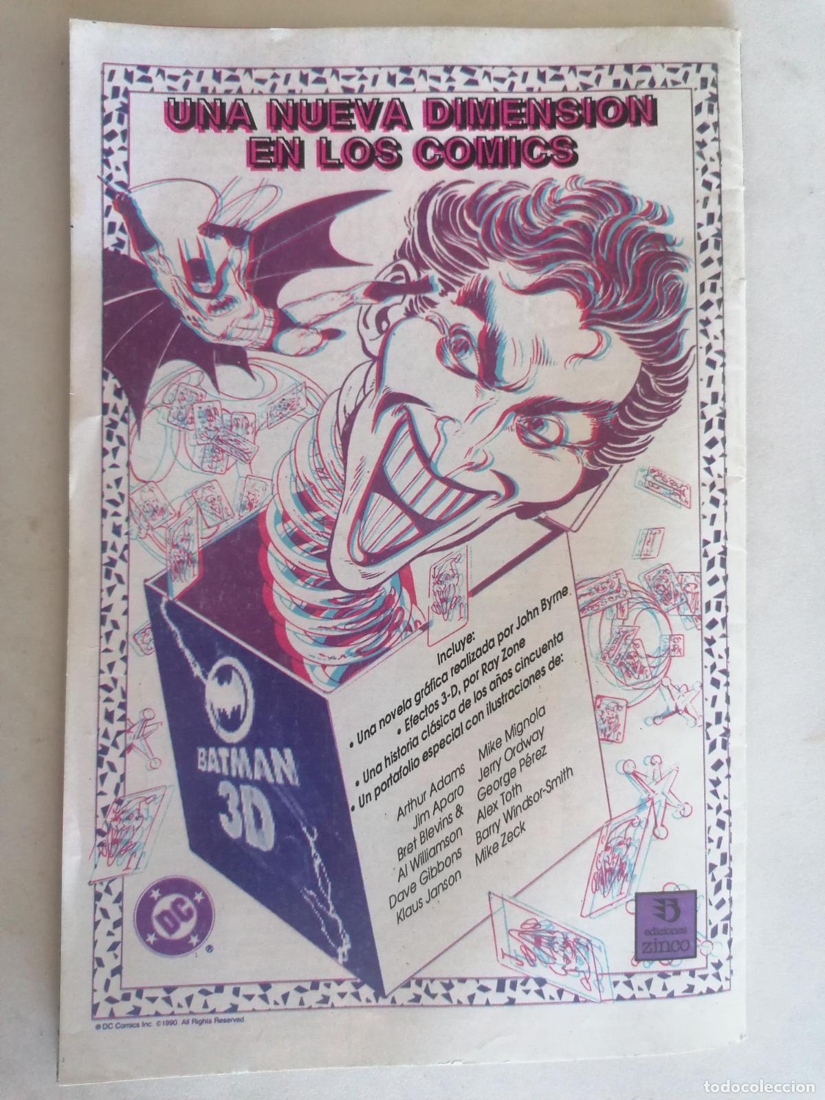 C&oacute;mics: LA SOMBRA N&ordm; 3, EDICIONES ZINCO, A&Ntilde;O 1987 - Foto 2