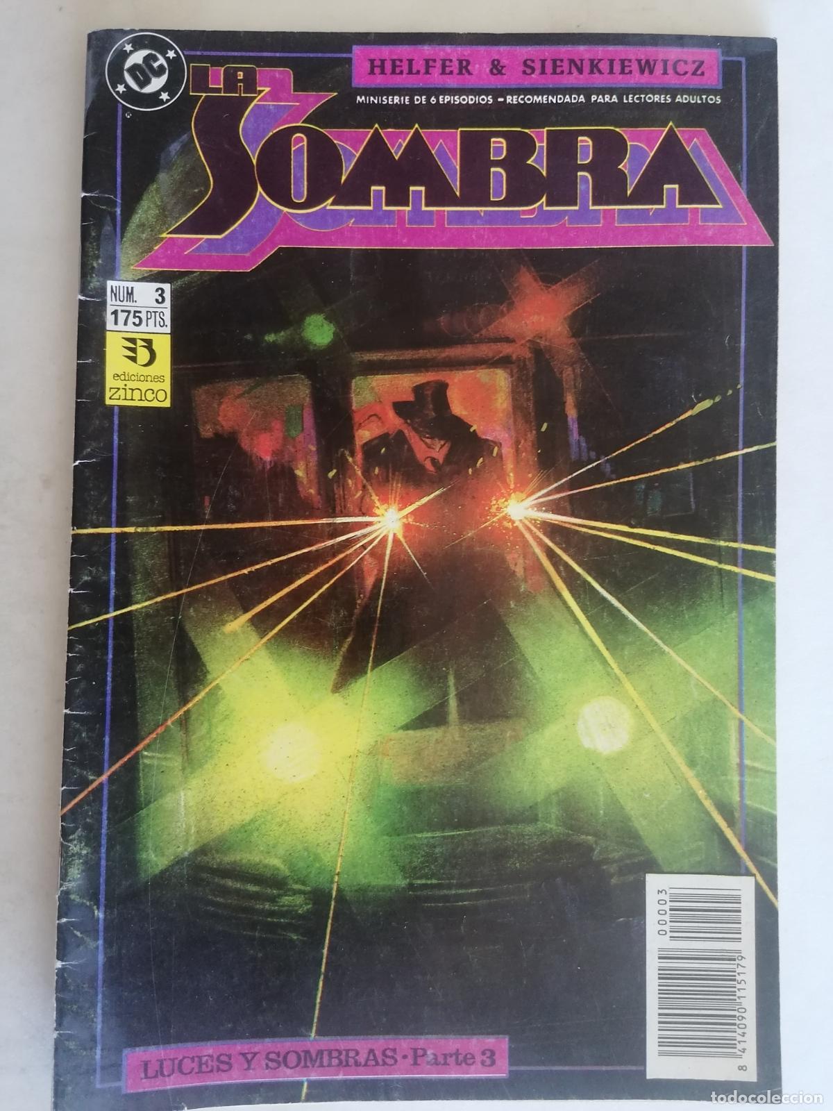 C&oacute;mics: LA SOMBRA N&ordm; 3, EDICIONES ZINCO, A&Ntilde;O 1987 - Foto 1