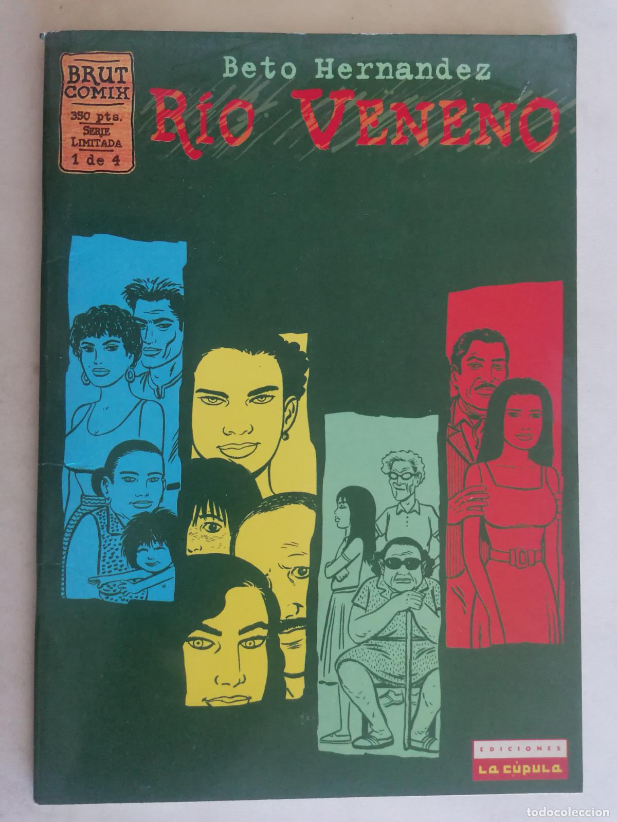 C&oacute;mics: RIO VENENO DE BETO HERNANDEZ, N&ordm; 1, A&Ntilde;O 1996, EDICIONES LA CUPULA - Foto 1