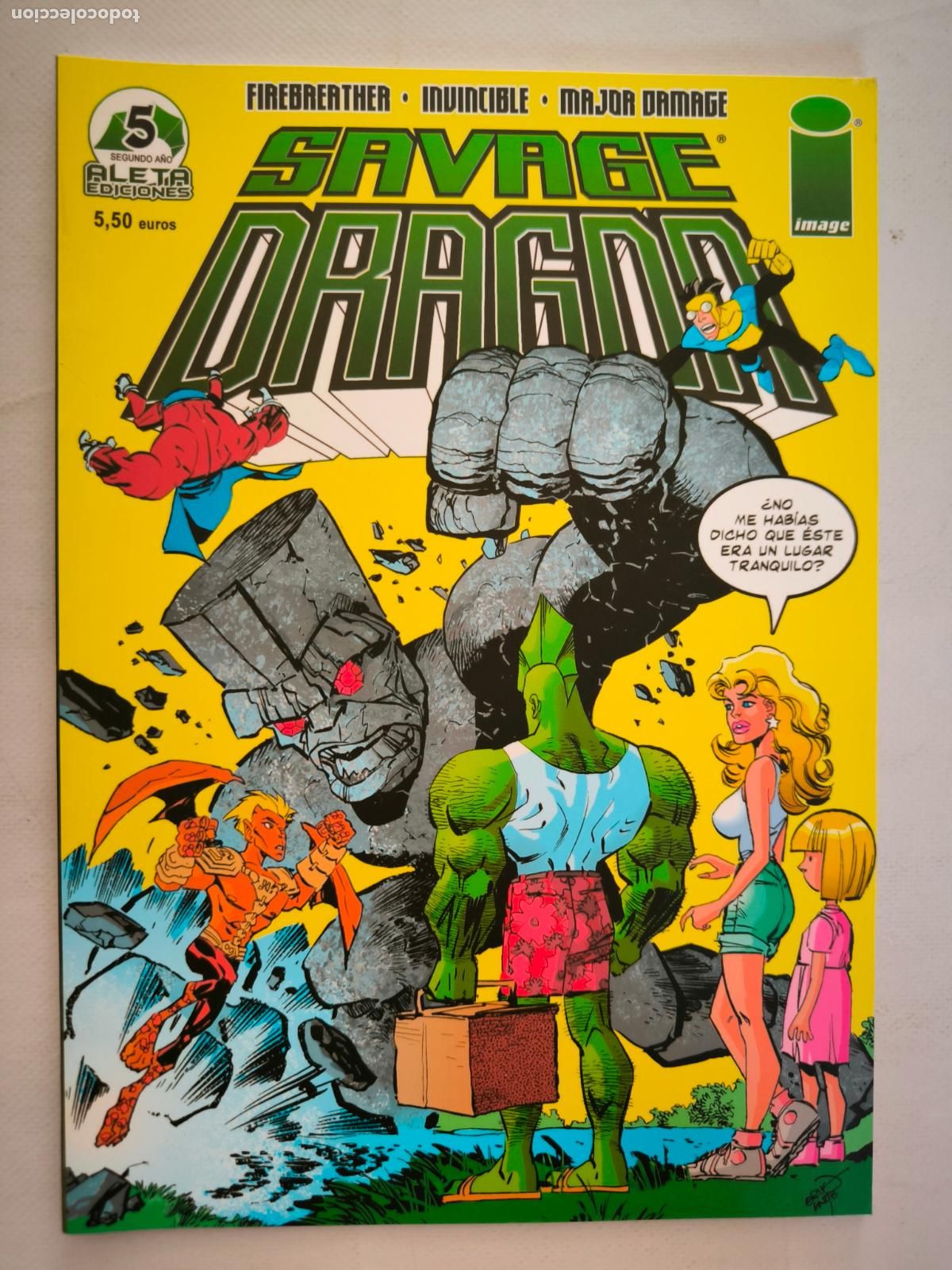 C&oacute;mics: SAVAGE DRAGON A&Ntilde;O DOS N&ordm; 5 - ALETA (U2*) - Foto 1