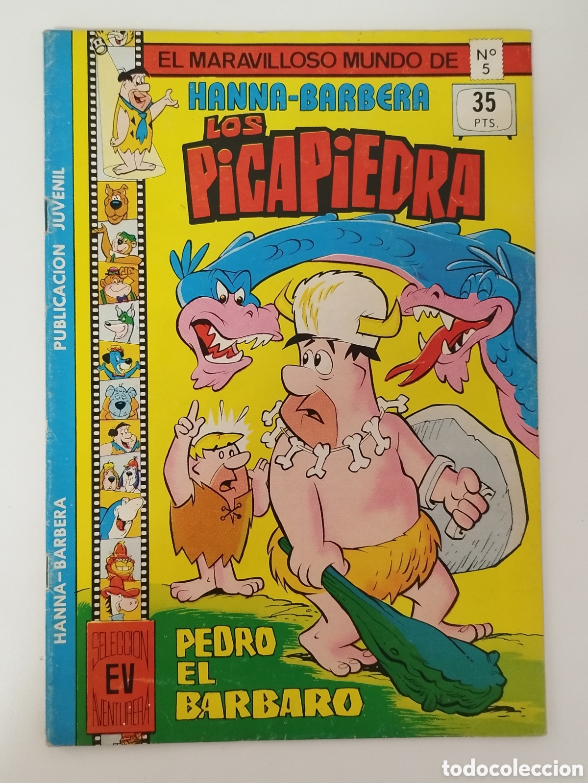 Fumetti: EL MARAVILLOSO MUNDO DE HANNA BARBERA LOS PICAPIEDRA # 5 EDITORA VALENCIANA