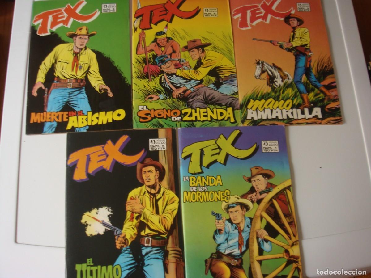 C&oacute;mics: 5 COMIC TEX EDICIONES ZINCO - Foto 1