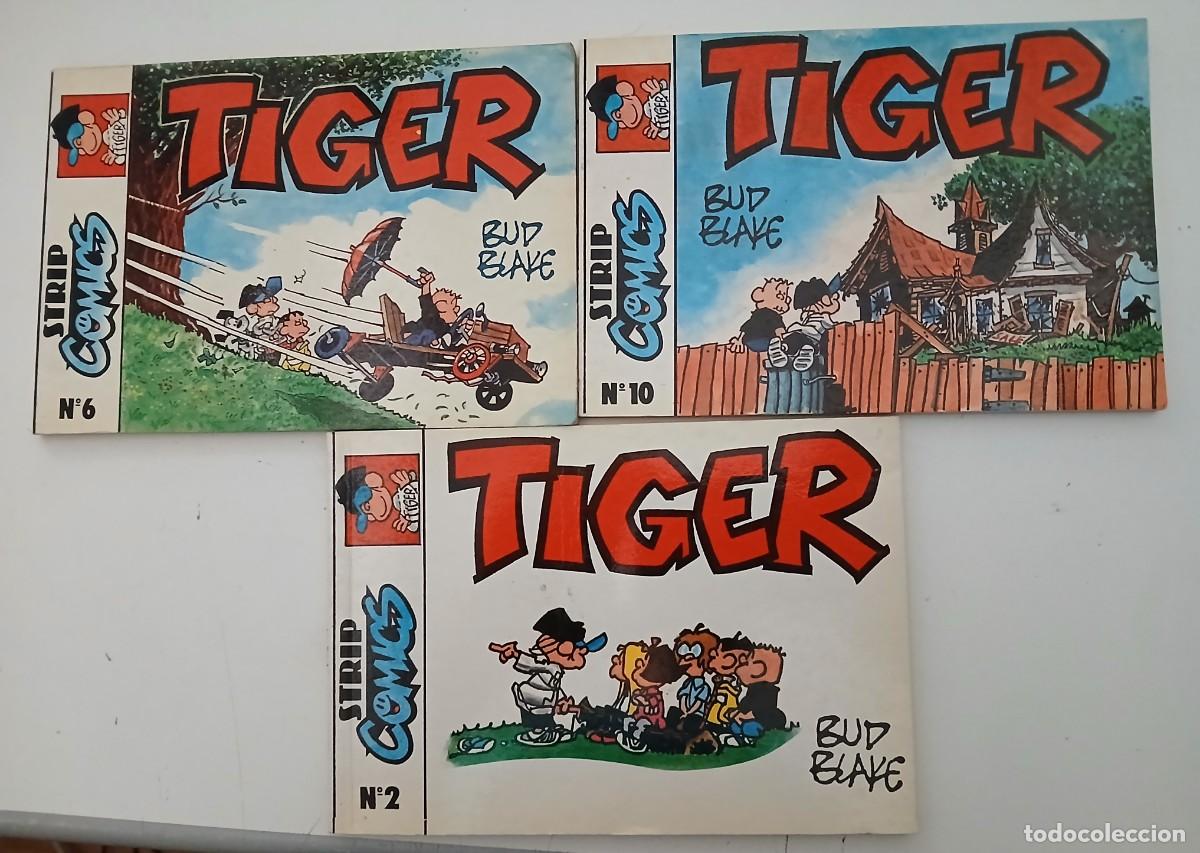 Comics : COLECCION COMPLETA - TIRAS GRAFICAS DE TIGER - COLECCION STRIP COMICS N&ordm; 2 6 Y 10 - ESEUVE 1990