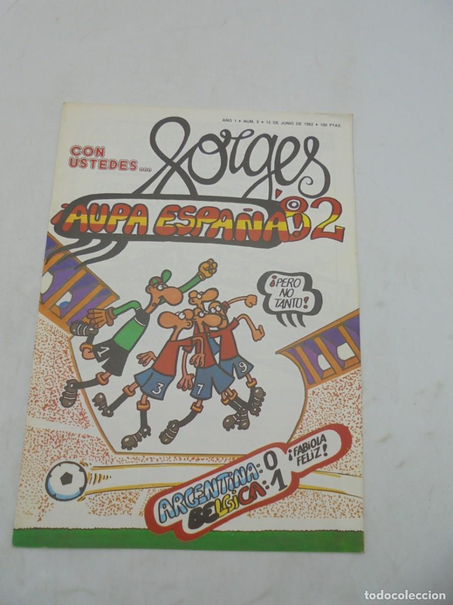 Comics : CON USTEDES... FORGES&acute;82. A&Ntilde;O 1. N&ordm; 15. JUNIO 1982.