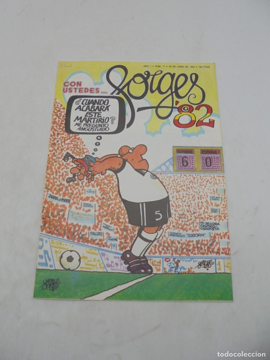 Comics : CON USTEDES... FORGES&acute;82. A&Ntilde;O 1. N&ordm; 11. JUNIO 1982.