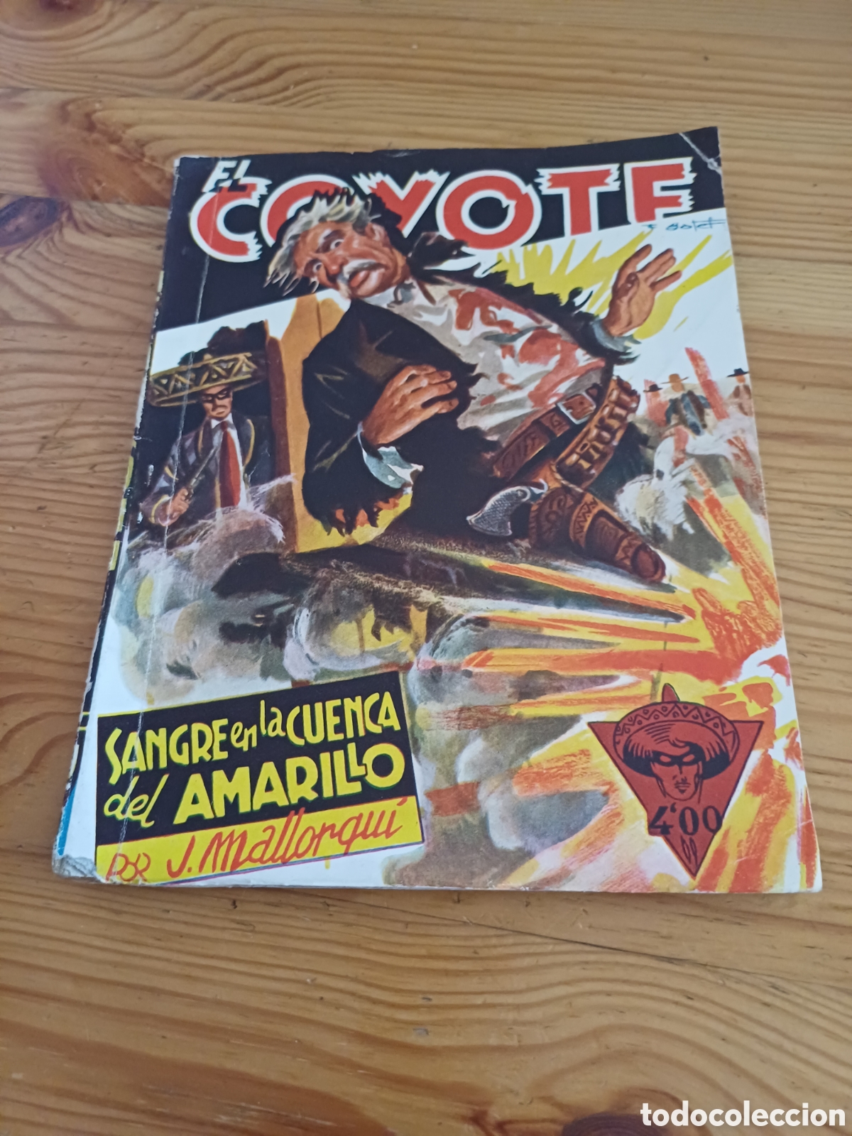 C&oacute;mics: El Coyote J. Mallorqu&iacute; Sangre en la cuenca del amarillo - Foto 1