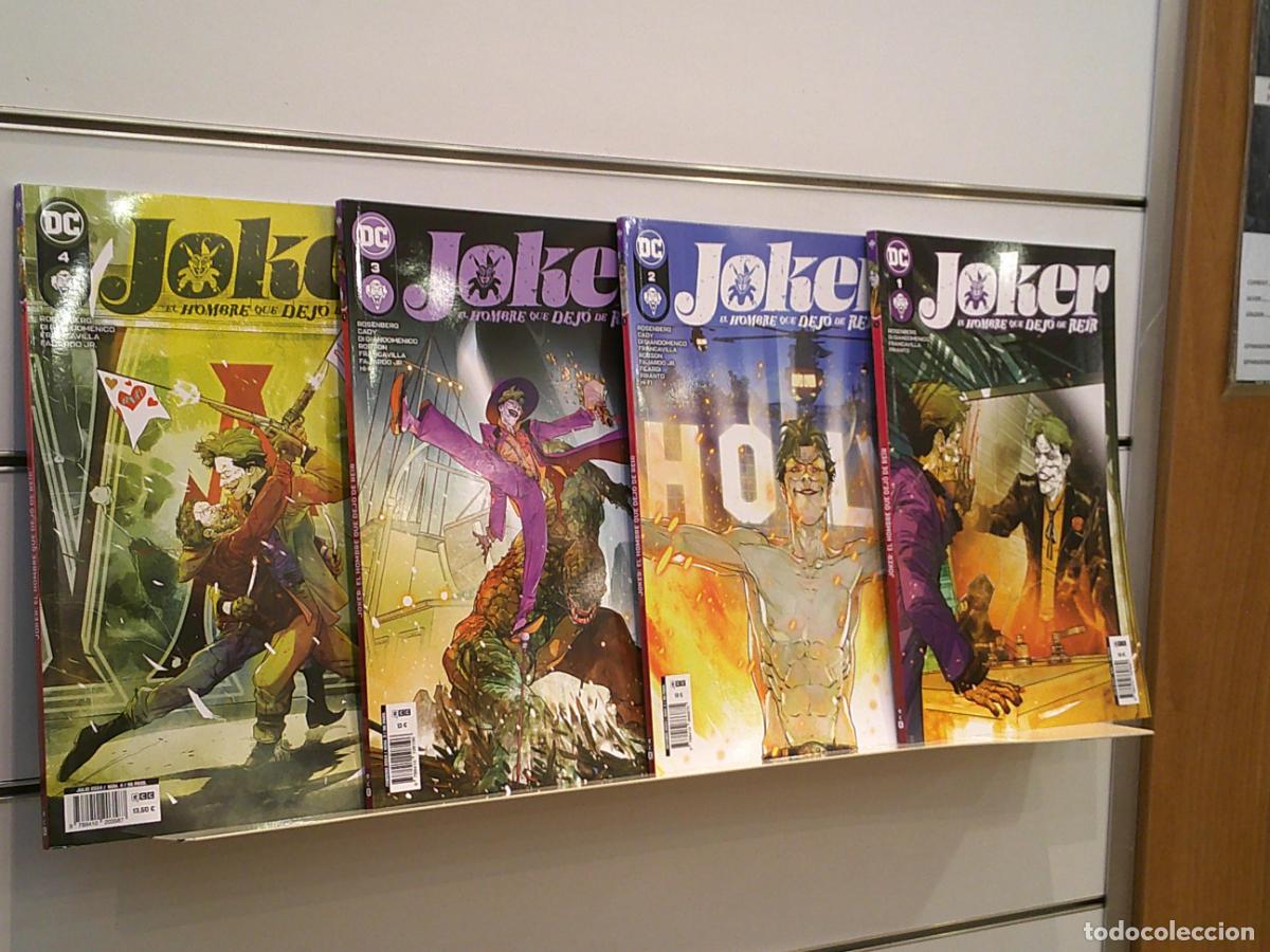C&oacute;mics: JOKER EL HOMBRE QUE DEJO DE REIR COMPLETA 4 TOMOS DC COMICS - ECC OFERTA - Foto 1