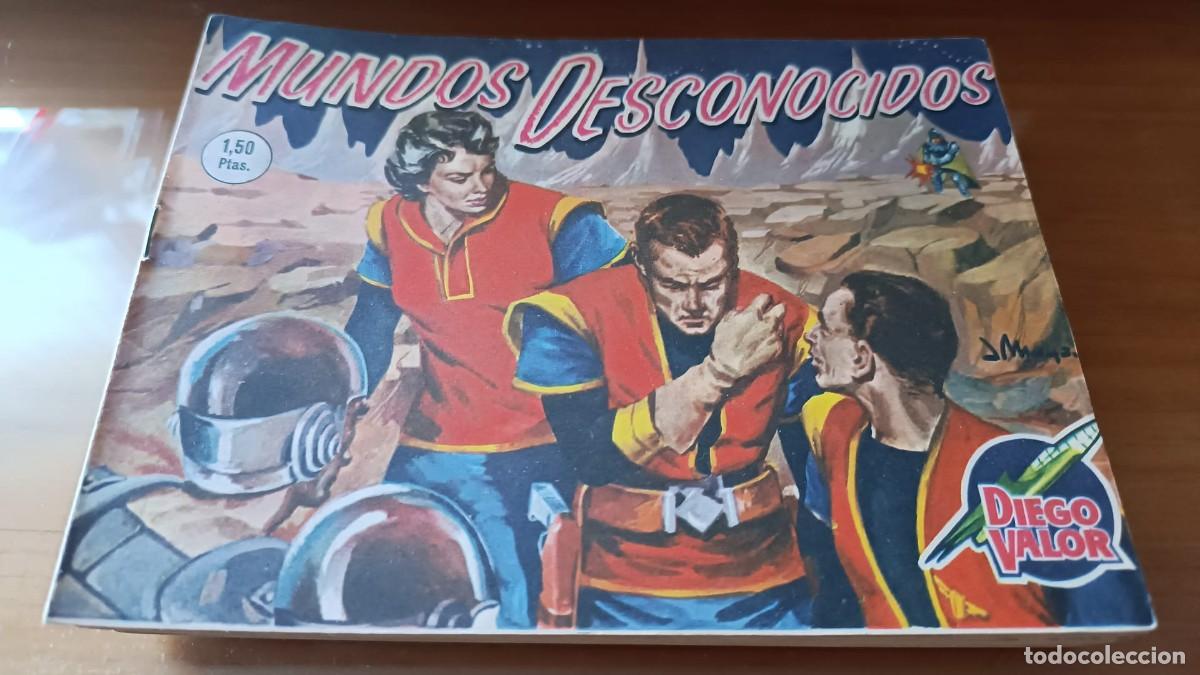 C&oacute;mics: DIEGO VALOR - 2&ordf; SERIE - EDICIONES CID - 1957- SERIE DE 44 EJEMPLARES - INCOMPLETA - Foto 4