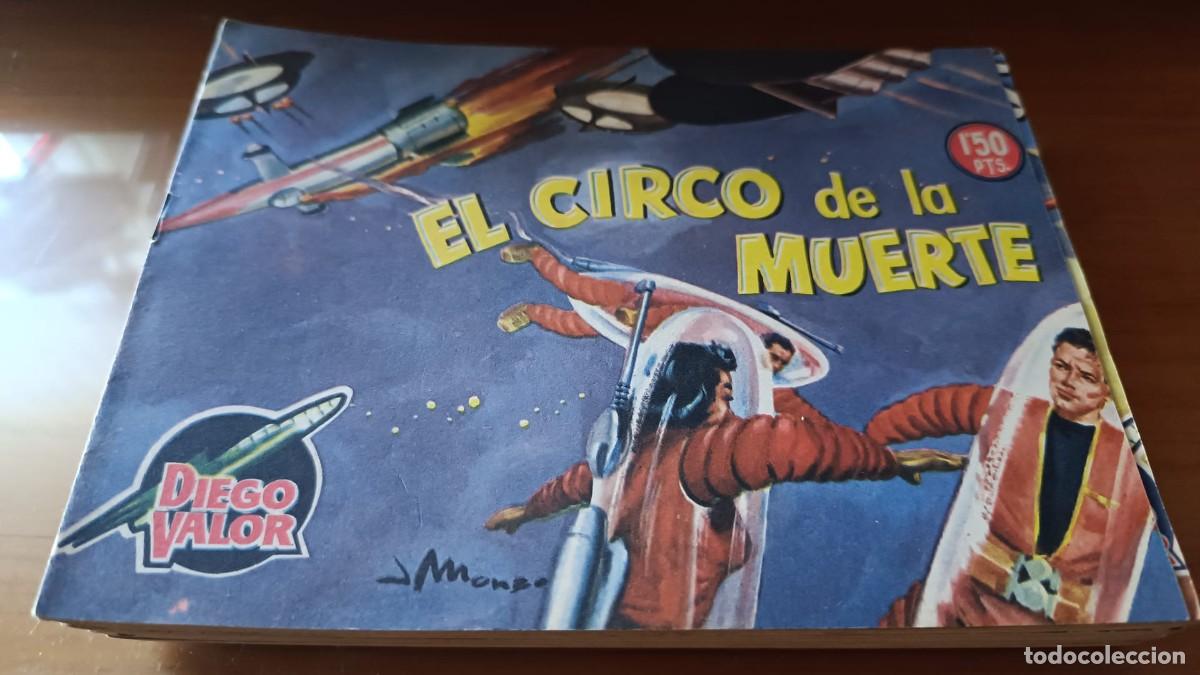 C&oacute;mics: DIEGO VALOR - 2&ordf; SERIE - EDICIONES CID - 1957- SERIE DE 44 EJEMPLARES - INCOMPLETA - Foto 7