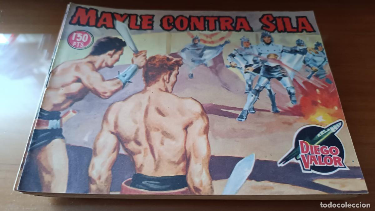 C&oacute;mics: DIEGO VALOR - 2&ordf; SERIE - EDICIONES CID - 1957- SERIE DE 44 EJEMPLARES - INCOMPLETA - Foto 10
