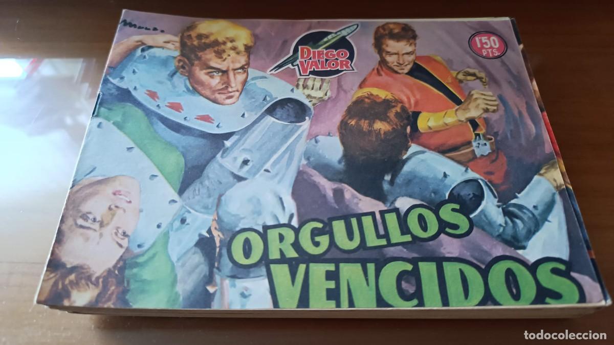 C&oacute;mics: DIEGO VALOR - 2&ordf; SERIE - EDICIONES CID - 1957- SERIE DE 44 EJEMPLARES - INCOMPLETA - Foto 11