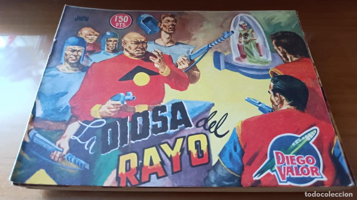 C&oacute;mics: DIEGO VALOR - 2&ordf; SERIE - EDICIONES CID - 1957- SERIE DE 44 EJEMPLARES - INCOMPLETA - Foto 15
