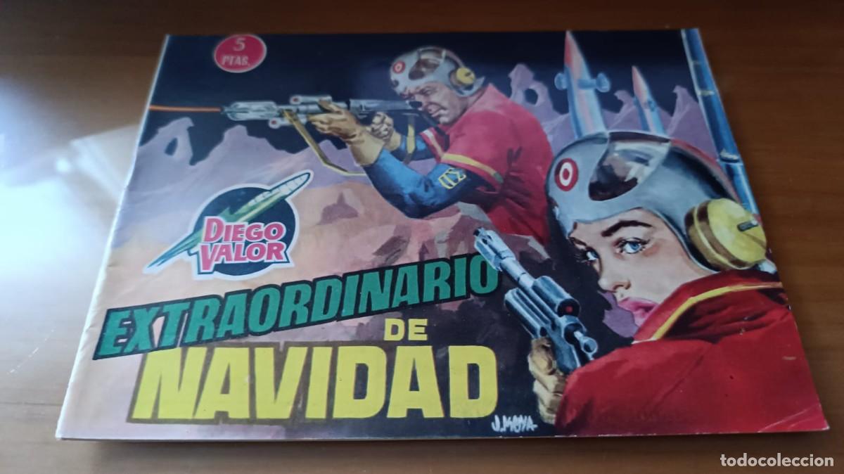 C&oacute;mics: DIEGO VALOR - 2&ordf; SERIE - 4 N&Uacute;MEROS EXTRAORDINARIOS - EDICIONES CID - 1957. - Foto 4