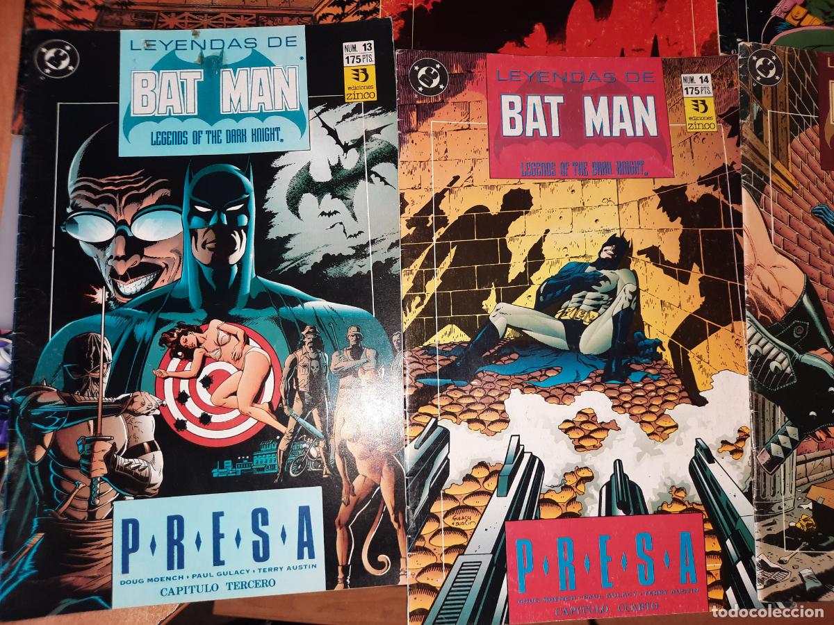 C&oacute;mics: LEYENDAS DE BATMAN N&ordm; 6; 11 AL 15 - ED. ZINCO - Foto 3
