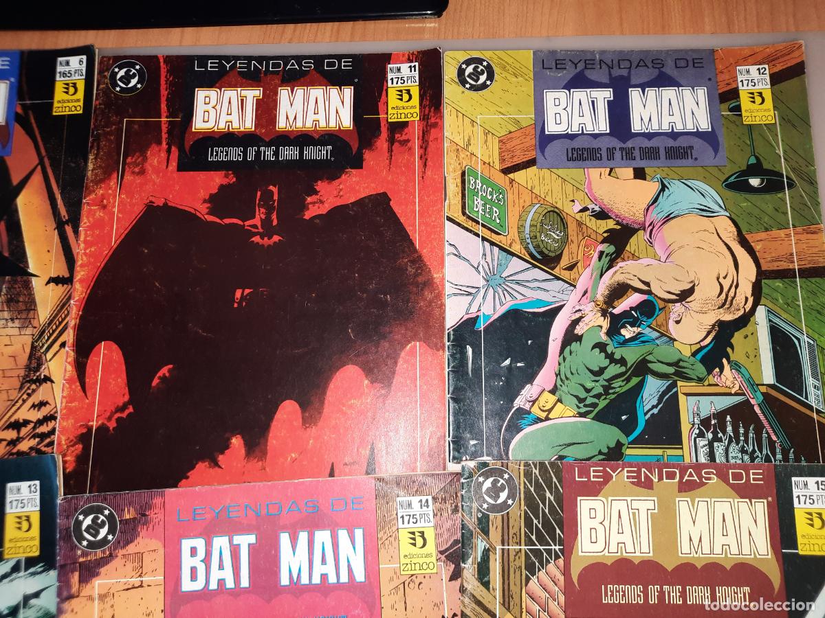 C&oacute;mics: LEYENDAS DE BATMAN N&ordm; 6; 11 AL 15 - ED. ZINCO - Foto 4