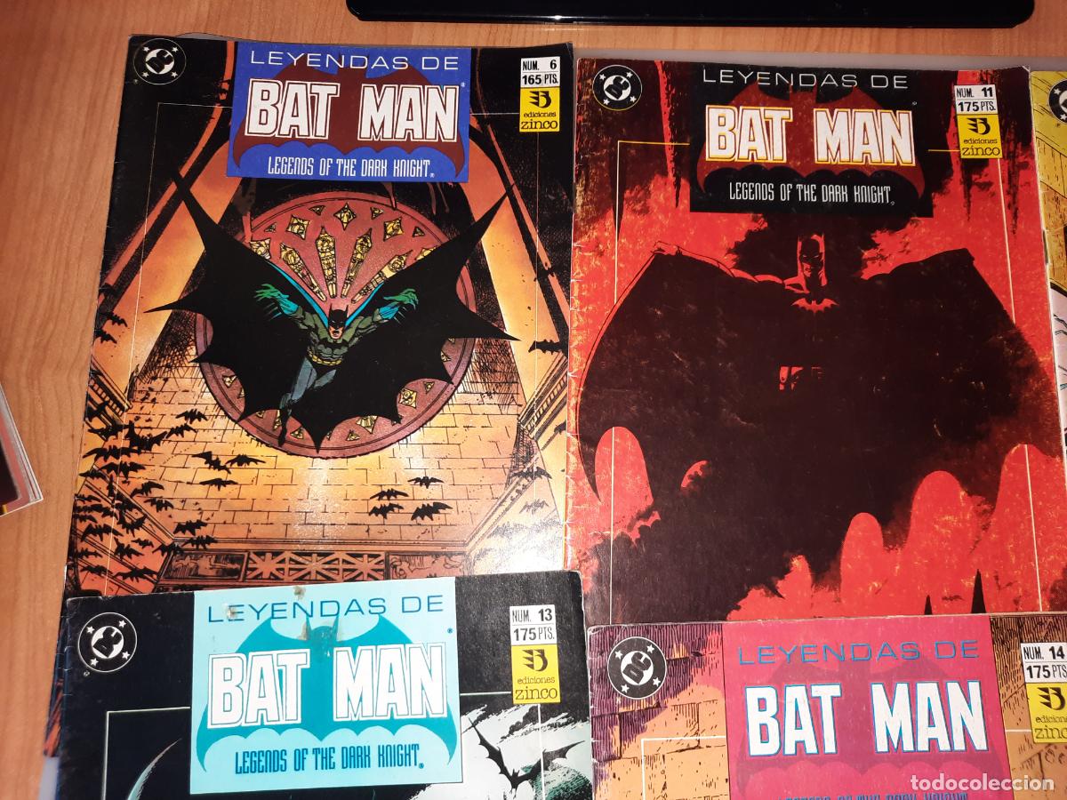 C&oacute;mics: LEYENDAS DE BATMAN N&ordm; 6; 11 AL 15 - ED. ZINCO - Foto 5