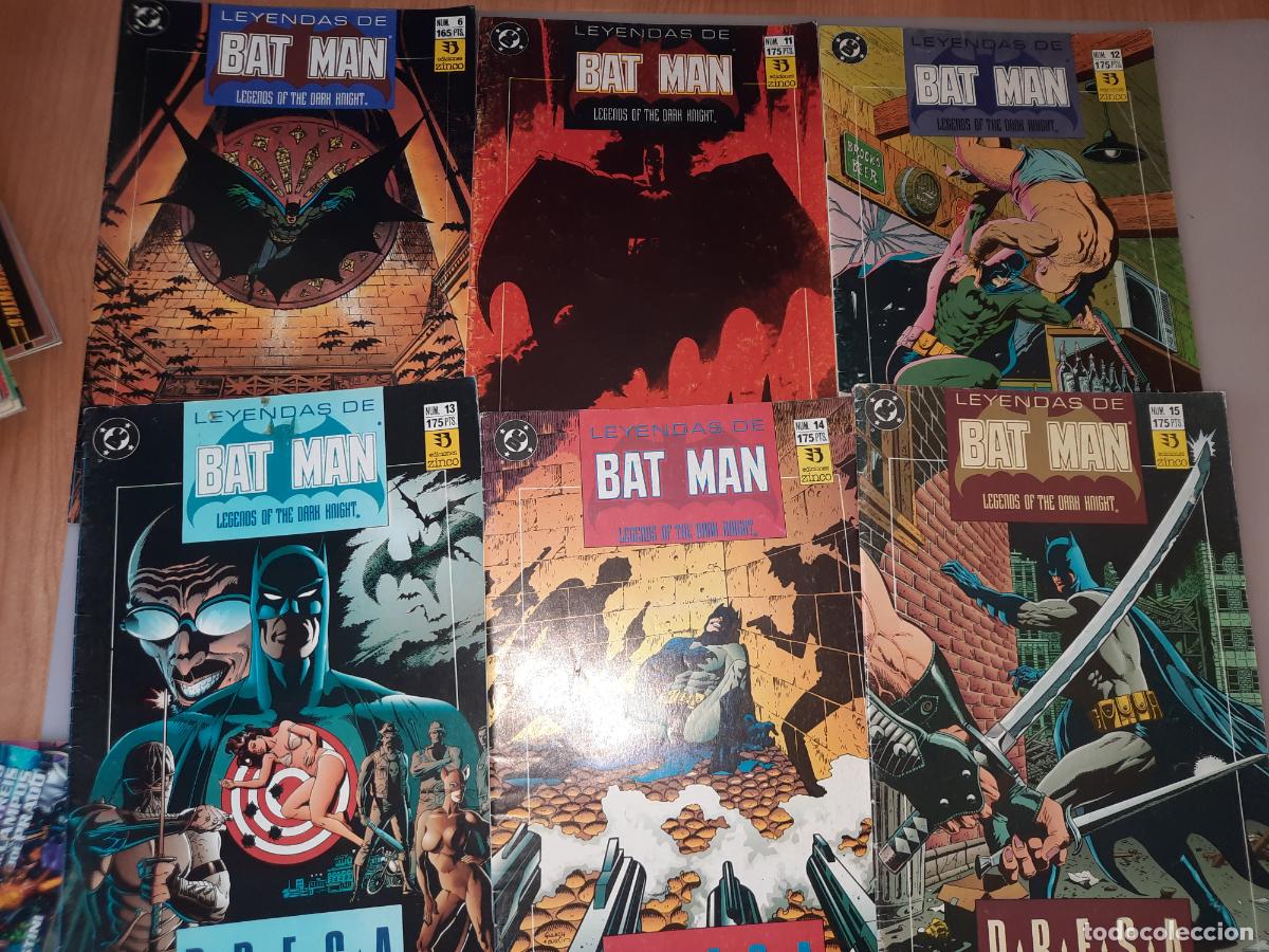 C&oacute;mics: LEYENDAS DE BATMAN N&ordm; 6; 11 AL 15 - ED. ZINCO - Foto 1