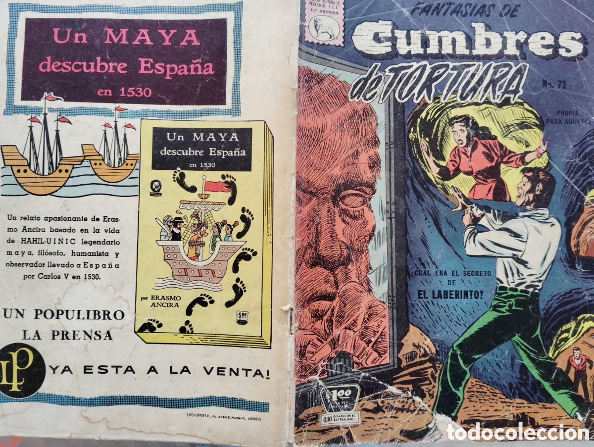 C&oacute;mics: Cumbres de Tortura 72 1961 - Foto 2