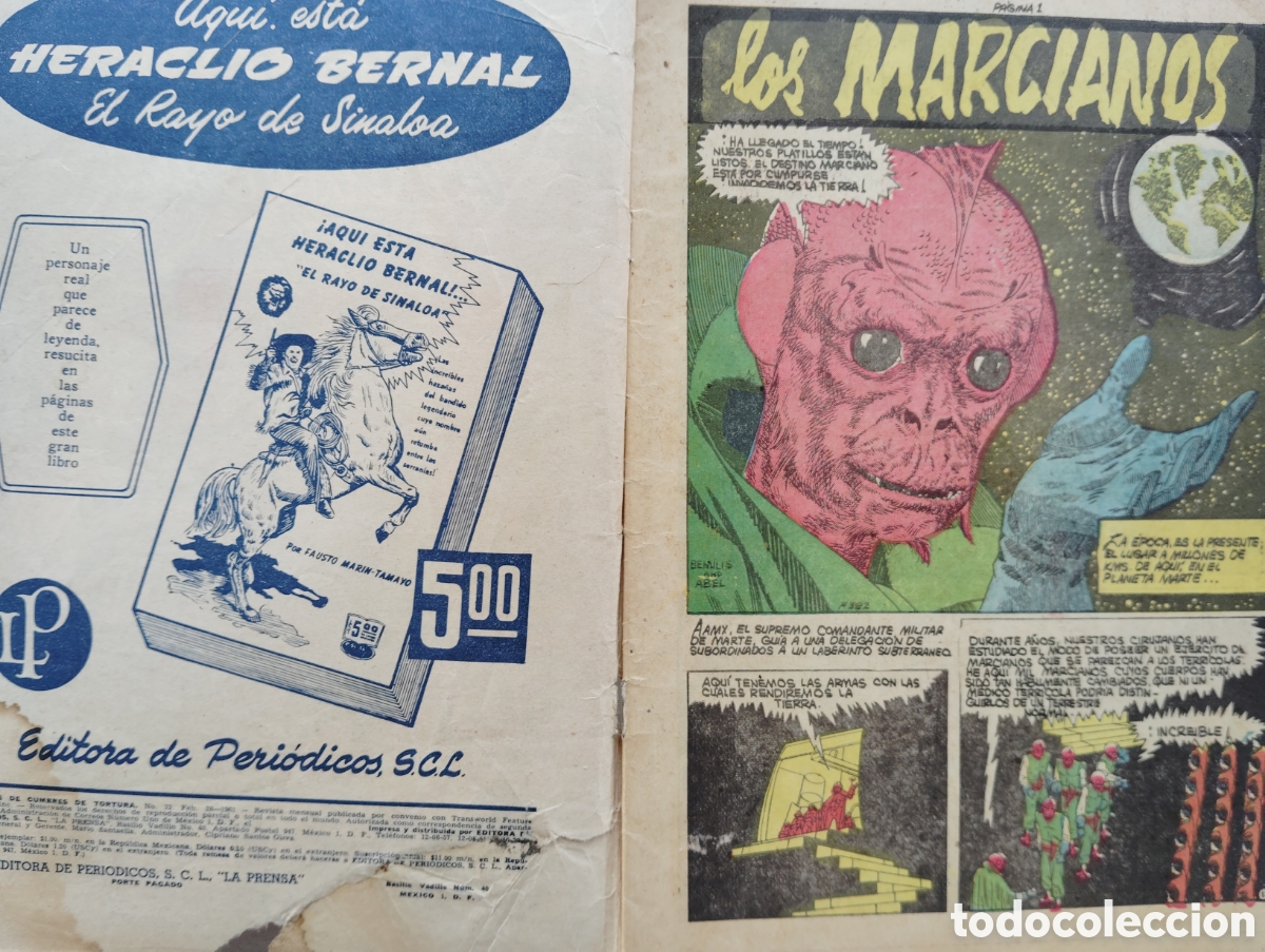 C&oacute;mics: Cumbres de Tortura 72 1961 - Foto 3