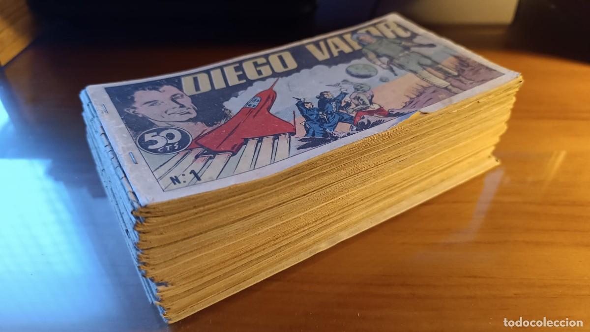C&oacute;mics: DIEGO VALOR - 1&ordf; SERIE - 124 N&Uacute;MEROS - EDICIONES CID 1954 - COMPLETA. - Foto 2