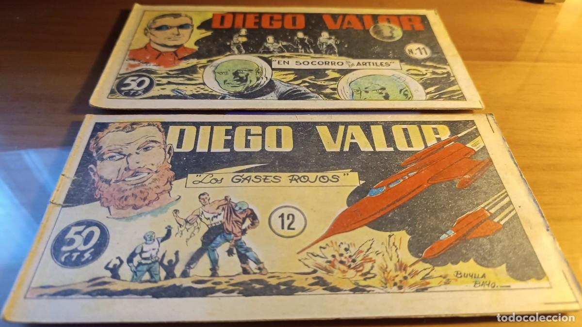 C&oacute;mics: DIEGO VALOR - 1&ordf; SERIE - 124 N&Uacute;MEROS - EDICIONES CID 1954 - COMPLETA. - Foto 4