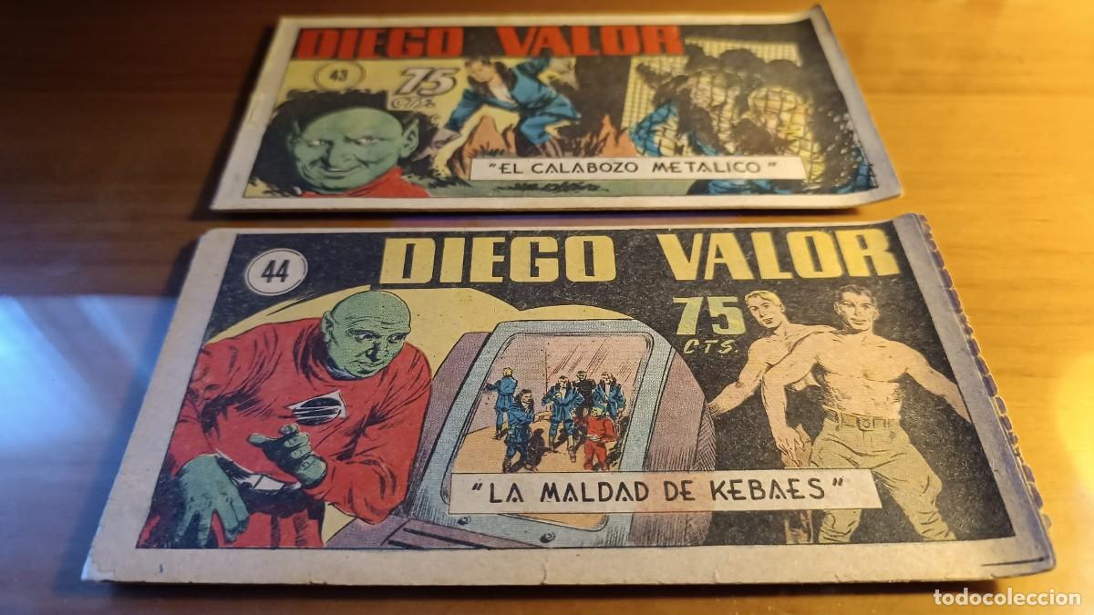 C&oacute;mics: DIEGO VALOR - 1&ordf; SERIE - 124 N&Uacute;MEROS - EDICIONES CID 1954 - COMPLETA. - Foto 5