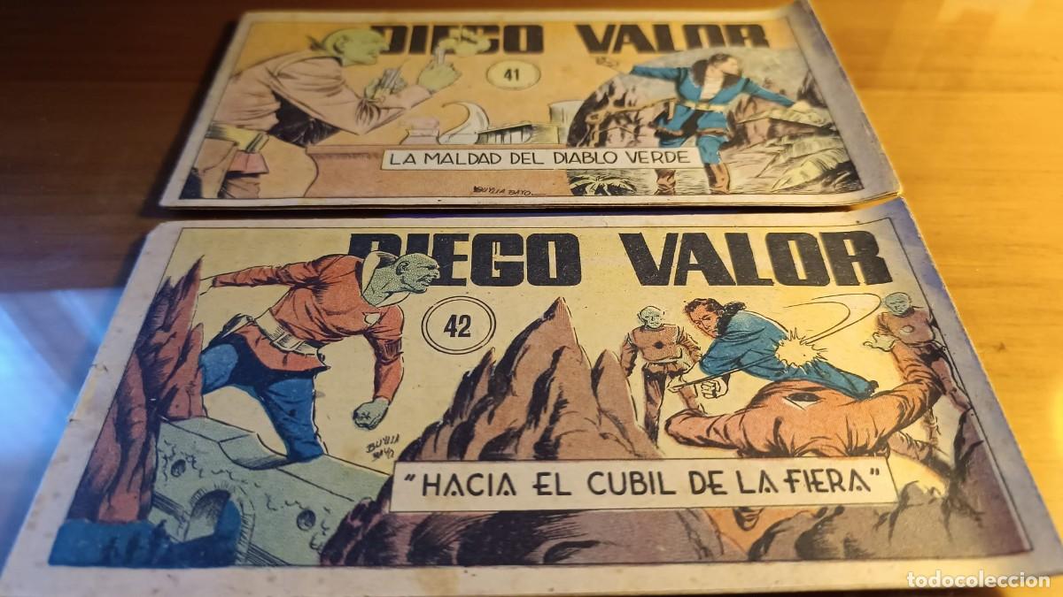 C&oacute;mics: DIEGO VALOR - 1&ordf; SERIE - 124 N&Uacute;MEROS - EDICIONES CID 1954 - COMPLETA. - Foto 7