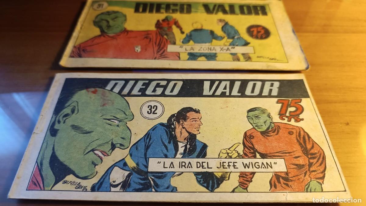 C&oacute;mics: DIEGO VALOR - 1&ordf; SERIE - 124 N&Uacute;MEROS - EDICIONES CID 1954 - COMPLETA. - Foto 8