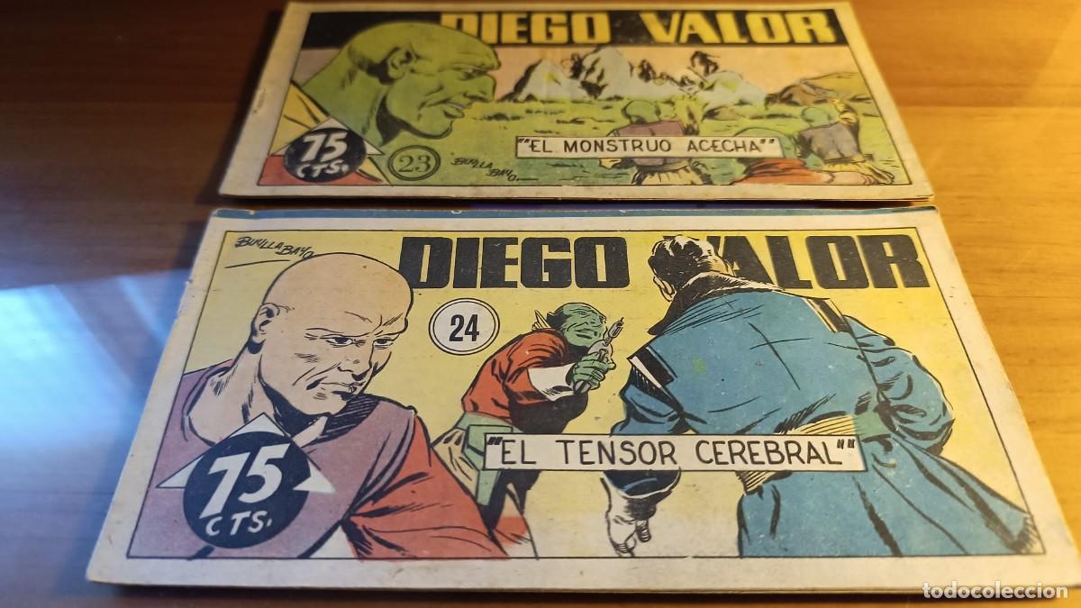 C&oacute;mics: DIEGO VALOR - 1&ordf; SERIE - 124 N&Uacute;MEROS - EDICIONES CID 1954 - COMPLETA. - Foto 10