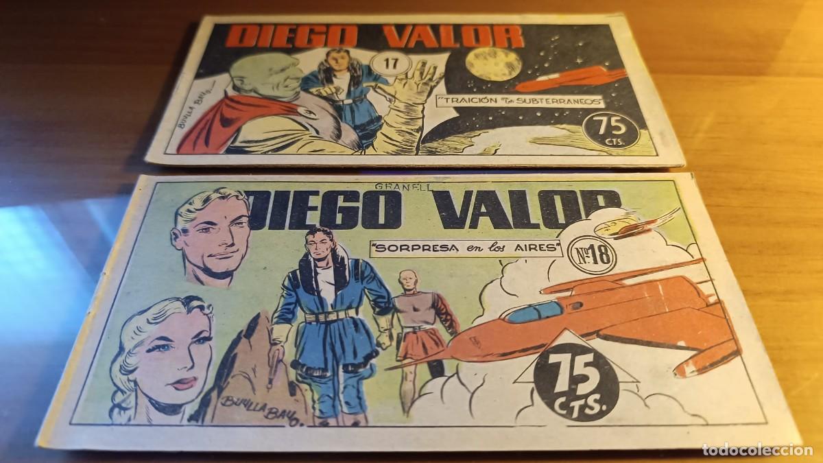 C&oacute;mics: DIEGO VALOR - 1&ordf; SERIE - 124 N&Uacute;MEROS - EDICIONES CID 1954 - COMPLETA. - Foto 12
