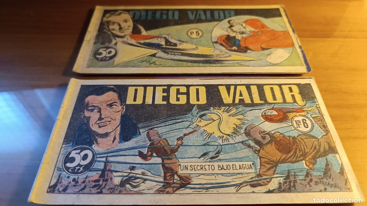 C&oacute;mics: DIEGO VALOR - 1&ordf; SERIE - 124 N&Uacute;MEROS - EDICIONES CID 1954 - COMPLETA. - Foto 13