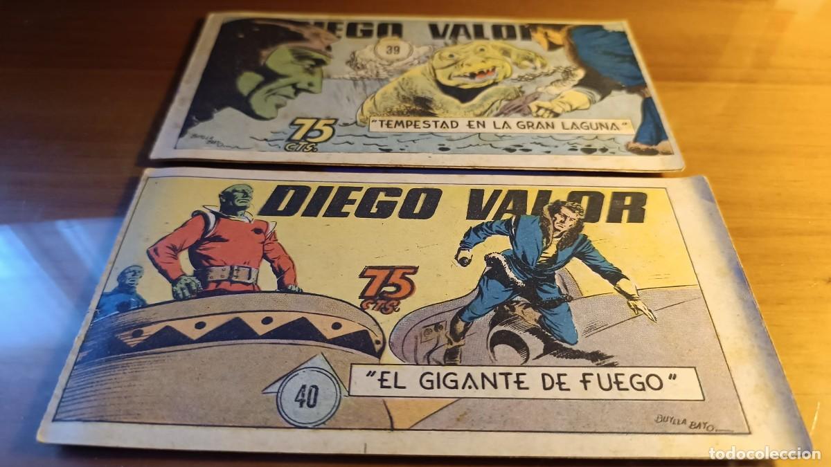 C&oacute;mics: DIEGO VALOR - 1&ordf; SERIE - 124 N&Uacute;MEROS - EDICIONES CID 1954 - COMPLETA. - Foto 15