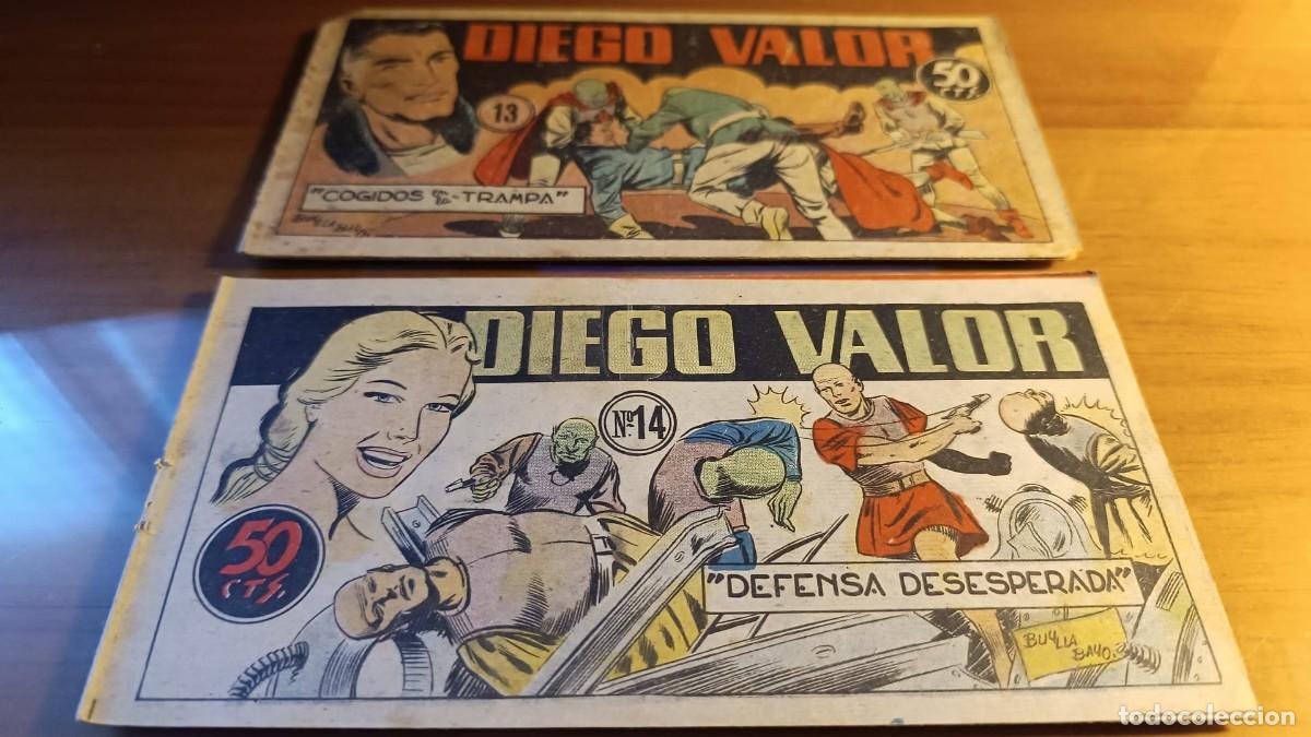 C&oacute;mics: DIEGO VALOR - 1&ordf; SERIE - 124 N&Uacute;MEROS - EDICIONES CID 1954 - COMPLETA. - Foto 16
