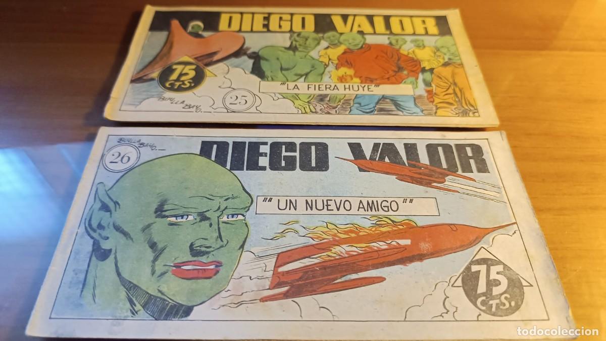 C&oacute;mics: DIEGO VALOR - 1&ordf; SERIE - 124 N&Uacute;MEROS - EDICIONES CID 1954 - COMPLETA. - Foto 17