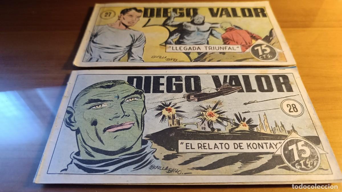 C&oacute;mics: DIEGO VALOR - 1&ordf; SERIE - 124 N&Uacute;MEROS - EDICIONES CID 1954 - COMPLETA. - Foto 18