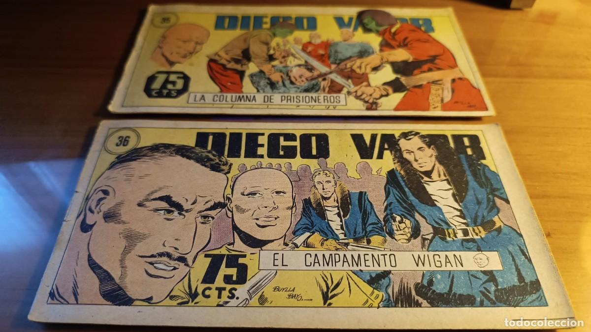C&oacute;mics: DIEGO VALOR - 1&ordf; SERIE - 124 N&Uacute;MEROS - EDICIONES CID 1954 - COMPLETA. - Foto 21