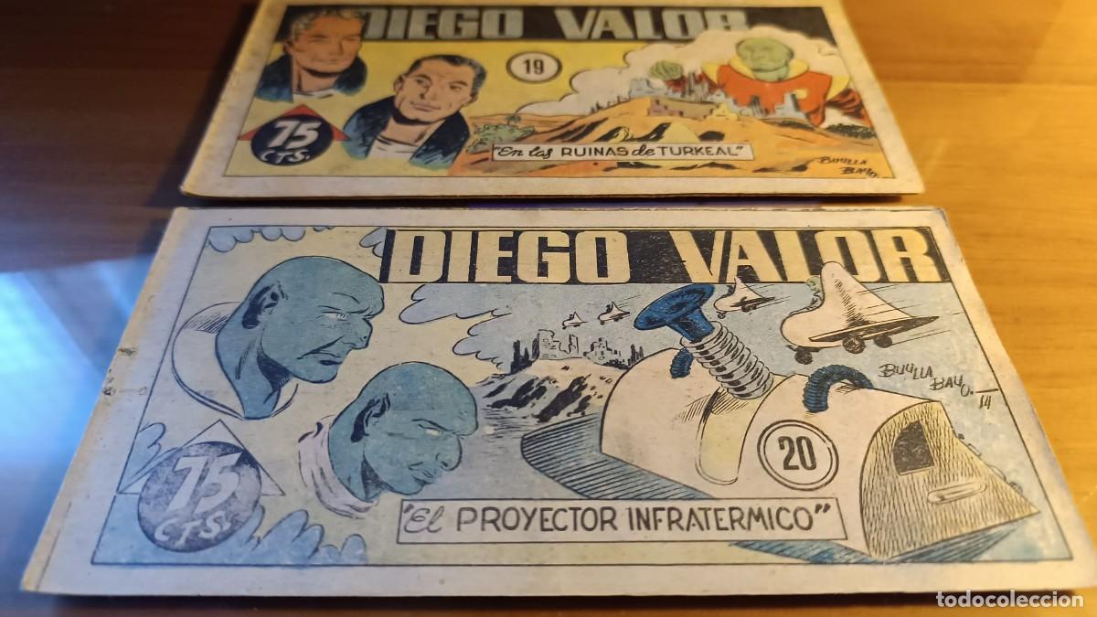 C&oacute;mics: DIEGO VALOR - 1&ordf; SERIE - 124 N&Uacute;MEROS - EDICIONES CID 1954 - COMPLETA. - Foto 25