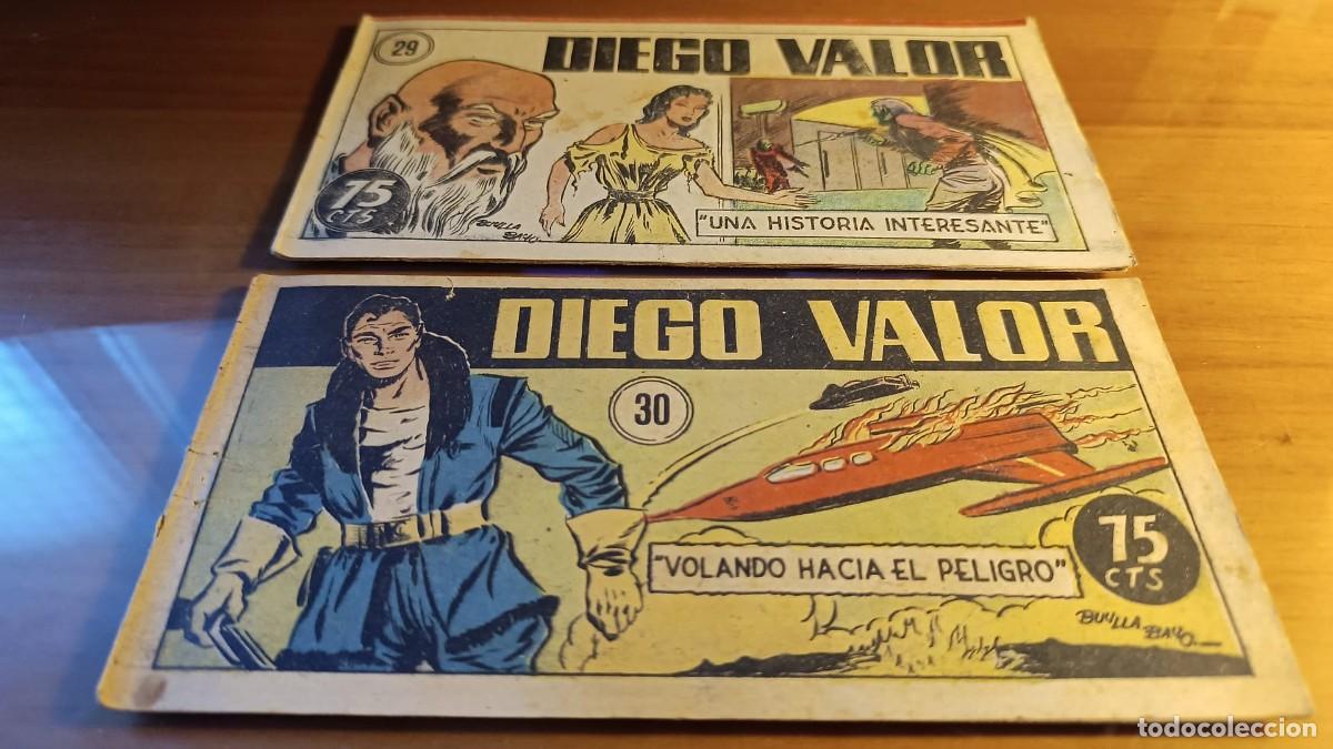 C&oacute;mics: DIEGO VALOR - 1&ordf; SERIE - 124 N&Uacute;MEROS - EDICIONES CID 1954 - COMPLETA. - Foto 26