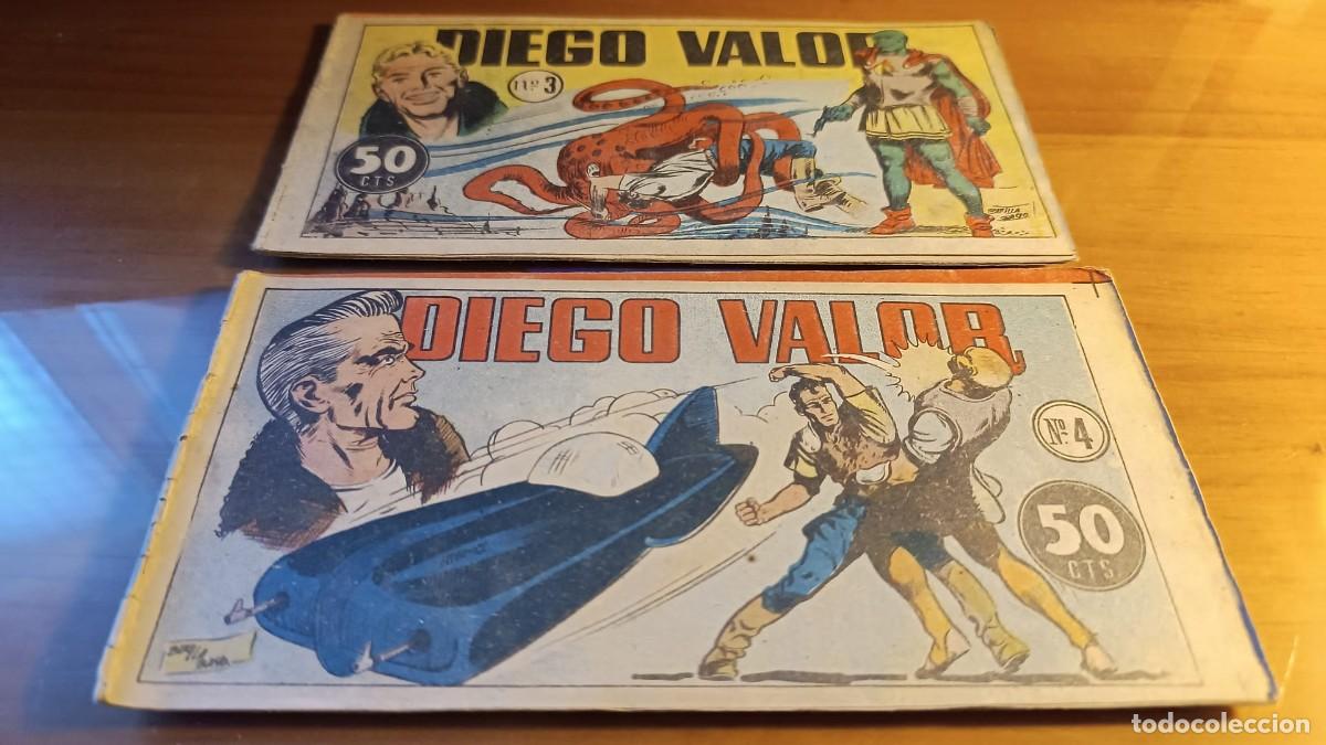C&oacute;mics: DIEGO VALOR - 1&ordf; SERIE - 124 N&Uacute;MEROS - EDICIONES CID 1954 - COMPLETA. - Foto 27