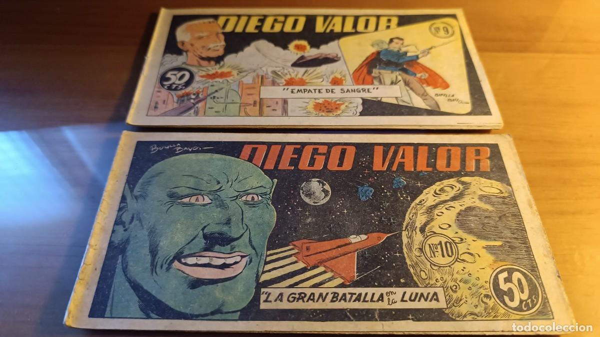 C&oacute;mics: DIEGO VALOR - 1&ordf; SERIE - 124 N&Uacute;MEROS - EDICIONES CID 1954 - COMPLETA. - Foto 28