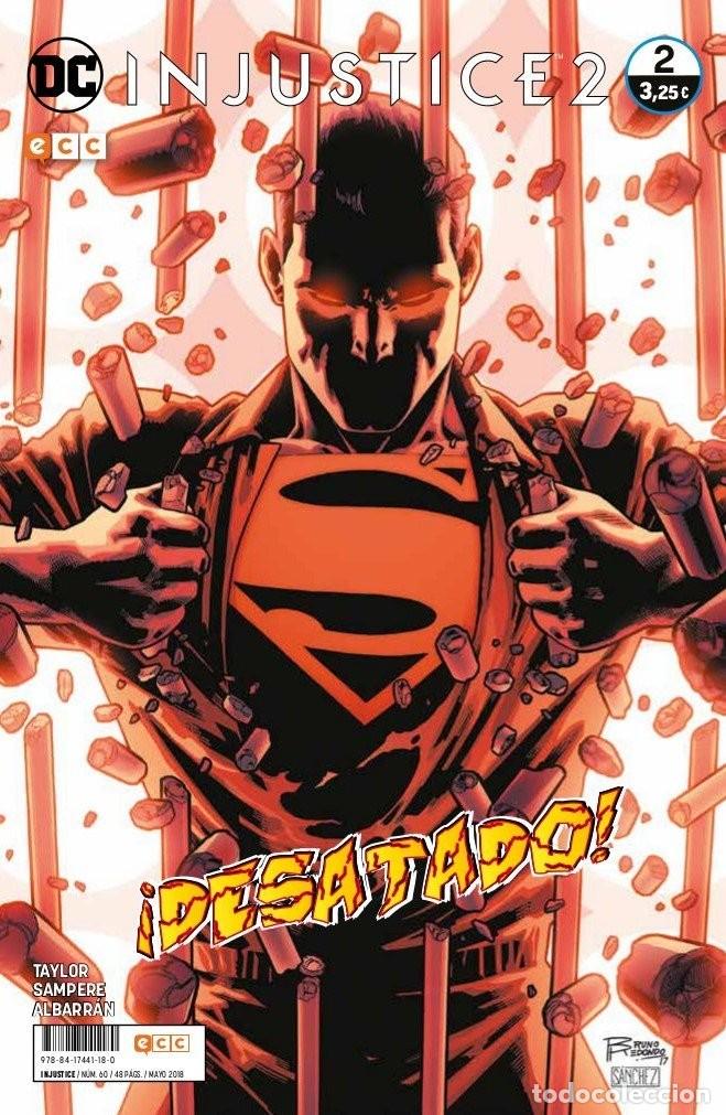 C&oacute;mics: Comic Injustice 2 - n&ordm; 60 DC Comics. MAY-2018. Nuevo - Foto 1