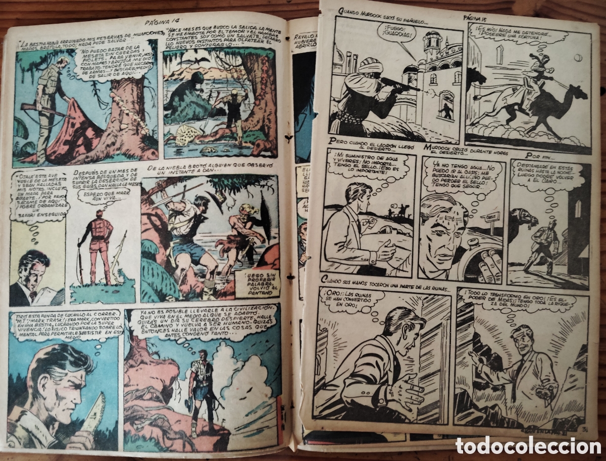 C&oacute;mics: Cumbres de Tortura 64 comic la Prensa 1960 - Foto 3